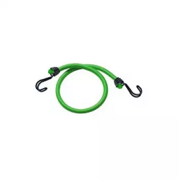 Master Lock 3021EURDAT Twin Wire elastieken met dubbele haken, 0,8 m, 40 kg, groen, 2 stuks