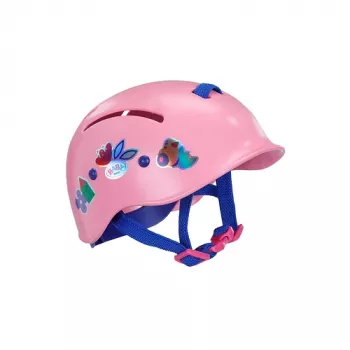 ZAPF CREATION BABY born helm 43 cm roze
