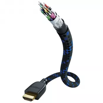 IN-AKUSTIK Premium II HDMI 2.1 48G Ultra High Speed kabel met Ethernet 3m