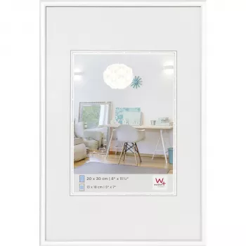 Walther Design New Lifestyle 20x30 fotolijst kunststof wit 13x18 cm