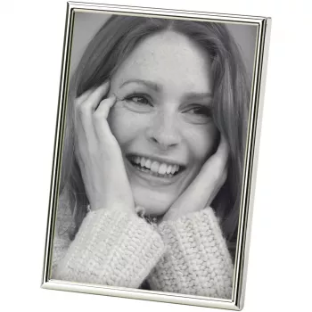 Walther Design Chloe fotolijst 13x18 cm zilver metaal staand/liggend