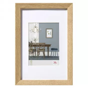 Walther Fiorito Light Oak 30x40 hout fotolijst met passe-partout EF040E