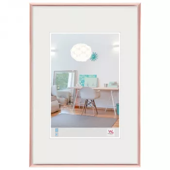 Walther New Lifestyle 10x15 cm fotolijst van kunststof roségoud KV015Y