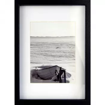 NIELSEN DESIGN Aura fotolijst zwart 21x29,7 cm hout incl. passe-partout 1121000