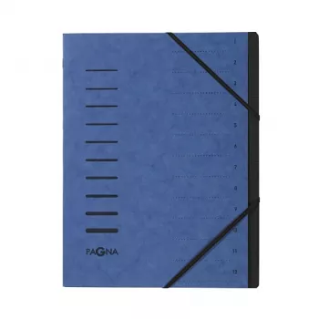Pagna 40059-02 A4 blauw staand hechtmap 5 mm rug 245x320 mm