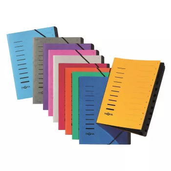 PAGNA 40059-34 A4 roze documentenmap met elastiek 320x245x5 mm