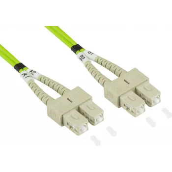 GoodConnections LW-802SC5 glasvezel-patchkabel 2 m LSZH OM5 SC/SC duplex groen