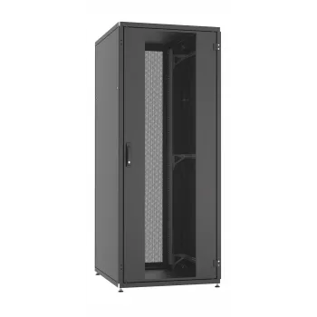 EFB 19-inch Serverkast PRO 47U 600x1200 mm, 1-delige geperforeerde voordeur, 2-delige achterdeur, RAL 7035