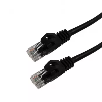 Grafenthal patchkabel CAT6 F/UTP CU LSZH 0,50m zwart