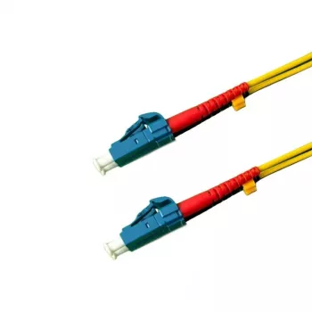 GRAFENTHAL OS2 Singlemode LC-LC Duplex Glasvezel-Patchkabel 1m LSZH Geel
