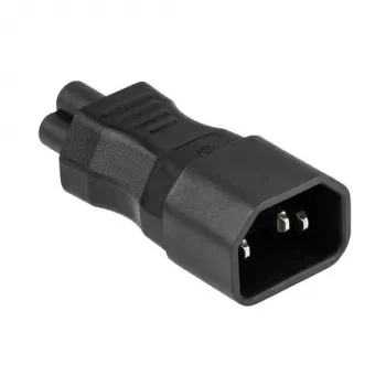Kabelmeister verloopkabel C14 naar C5 0,2m zwart