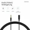 ShiverPeaks audiojackkabel mini flex