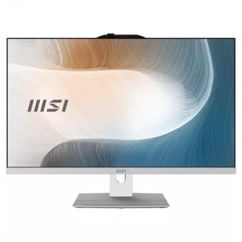 MSI Modern AM272P 1M-1426AT All-in-One PC, 27 inch Full HD, Intel Core i5-14e generatie, 16GB RAM, 512GB SSD, Windows 11 Home, zwart & zilver