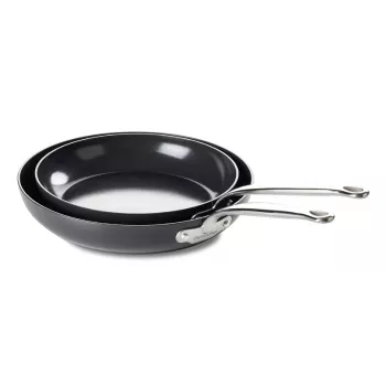 GreenPan Barcelona Pro 2-delige koekenpannenset 20+28 cm zwart