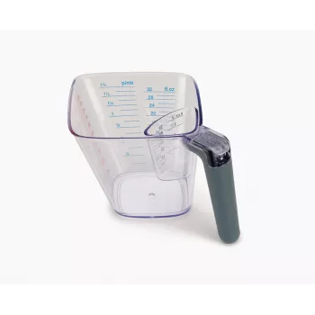 Joseph Joseph Align 2-delige Easy-Read grijze maatbekerset