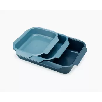 Joseph Joseph Nest Oven Set van 3 braadplaten (45060), blauw