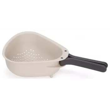 Joseph Joseph Droplet Grote vergiet met opklapbare handgrepen, Wit (1000007)