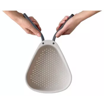 Joseph Joseph Droplet Grote vergiet met opklapbare handgrepen, Wit (1000007)