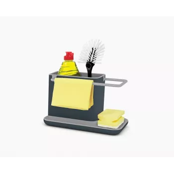 Joseph Joseph Caddy grijze gootsteenorganizer