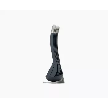 Joseph Joseph Nest RVS keukengereedschapsset – 5 gereedschappen + standaard, meerkleurige handgrepen