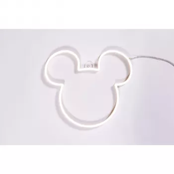 Yellowpop Neon Disney Mini Mickey Ears LED-bord - warmwit, USB-gevoed