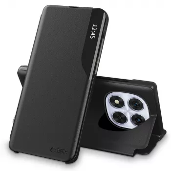 TECH-PROTECT Smart View Booklet Case voor Xiaomi Redmi Note 14 Pro 5G / Poco X7 5G - zwart