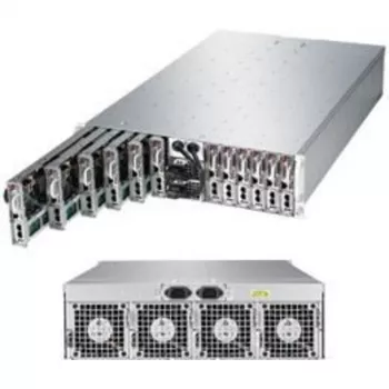 Supermicro SuperServer 5038ML-H12TRF 12-node 3U Rackmount server barebone zwart
