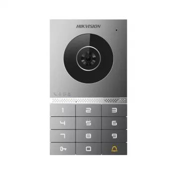 Hikvision DS-KV7023EY-IME2 video-deurstation, 2 MP, PoE, IP65, IK08, Mifare