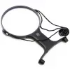 Carson HF-66 MagniFree LED-loeplamp met flexibele zwanenhals, 2x/5x vergroting, 13 cm lens, LED-verlichting, zwart