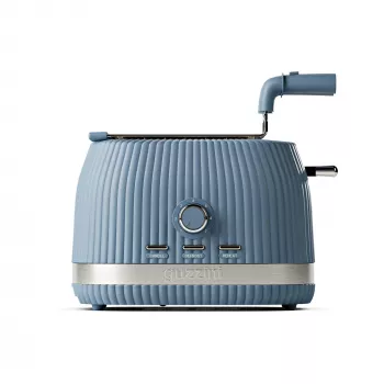 Guzzini Sous Chef Broodrooster met uitklapbare tangen voor 2 sneetjes, Marineblauw