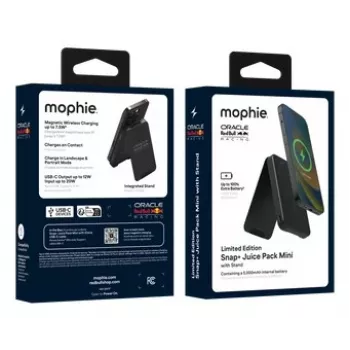 Mophie Snap+ Mini Stand 5000mAh powerbank zwart