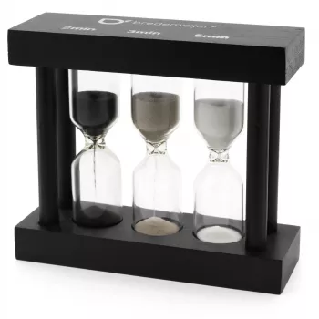 Bredemeijer Tea Timer 3fold zwart 2/3/5 minuten 195005