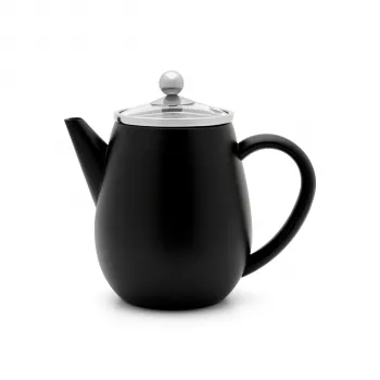 Bredemeijer theepot Eva 0.5L mat zwart