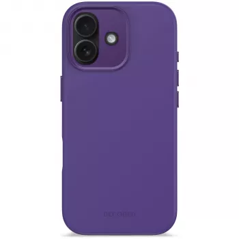 Decoded AntiMicrobial siliconen achtercover voor iPhone 17, Future Dusk, MagSafe-compatibel