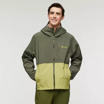 Cotopaxi Cielo regenjack - Fatigue/Lemongrass