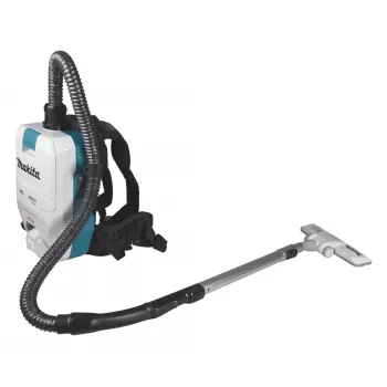 Makita VC008GZ09 40V XGT accu-rugzakstofzuiger - 180 mbar max. zuigkracht, 2,0 L stofzak, HEPA-filter, alleen machine