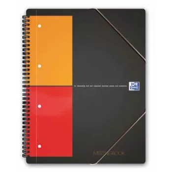 ELBA Organiser Book - 80 vel - zwart - A4 - spiraalbinding - 245 mm - 310 mm
