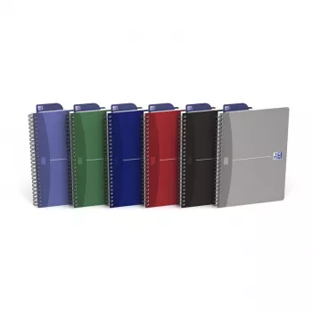 Oxford Office Essentials notitieboek A5 gelinieerd 96 pagina's oranje matte kaft 90 g/m²