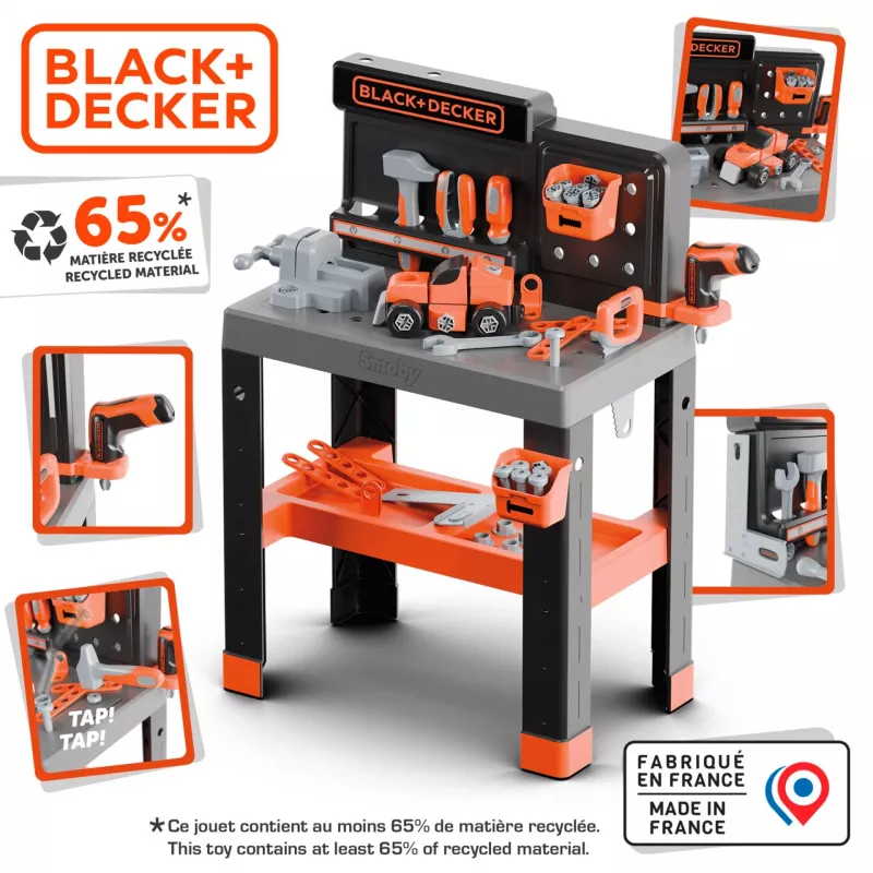 Smoby Black & Decker Pro Workbench Model 2025