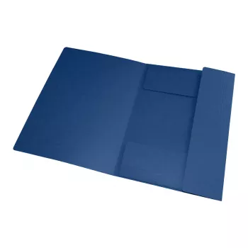 Oxford TOP FILE+ elastiekmapper A4 3 kleppen donkerblauw 400116325