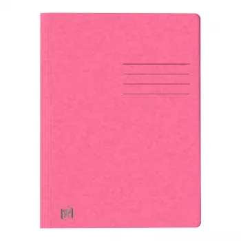 Oxford Top File+ hechtmap A4 roze karton 390 g/m² commerciële/ambtelijke hechting
