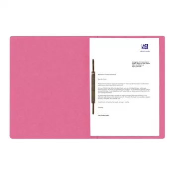 Oxford Top File+ hechtmap A4 roze karton 390 g/m² commerciële/ambtelijke hechting