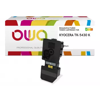 Armor OWA compatibele tonerpatroon voor Kyocera TK-5430K zwart 1.250 pagina's gereviseerd