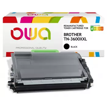 Armor OWA compatibele tonerpatroon voor Brother TN-3600XXL zwart 11.000 pagina's