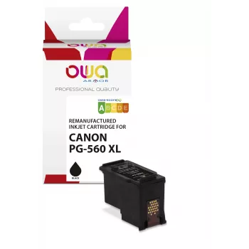 ARMOR OWA compatibele inktcartridge voor Canon PG-560XL / N560XL zwart (750 pagina's) (K20841OW)
