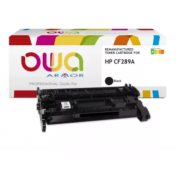 Armor OWA Hergebruikte Tonercartridge Compatibel met HP CF289A Zwart 5.000 pagina's