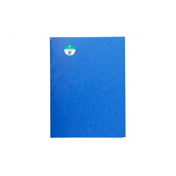 Exacompta 56407E Forever A4 verzamelmap - blauw - 200 vel - 240x320 mm - 3 mm rug - recyclingkarton