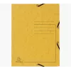 Exacompta Collection Folder 55409E DIN A4 3 kleppen karton geel