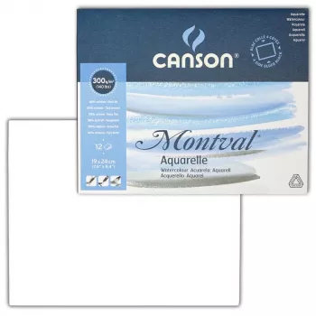Canson Montval Aquarelblok 19 x 24 cm