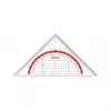 Maped Study 16 cm geodriehoek - transparant polystyreen - 45°/45°/90° driehoek